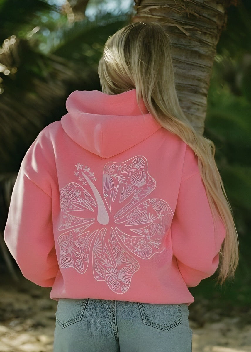Wild Hibiscus Hoodie