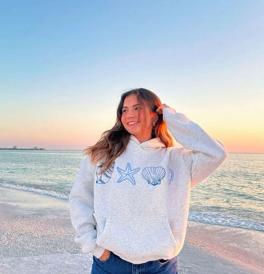 Constellation of Shells Hoodie